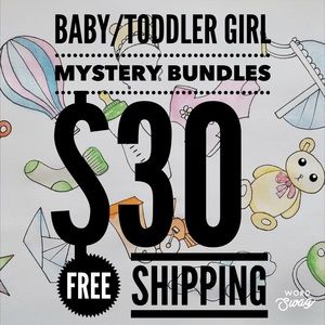$30 Mystery Bundle Baby Toddler Girls Clothing Accessories